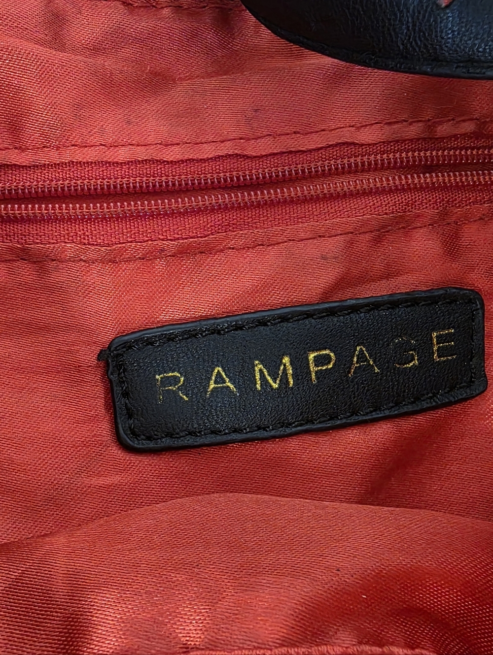 Rampage Black Faux-Leather Studded Tote - Picture 4 of 7